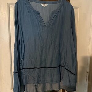 Blue Chambray Tunic
